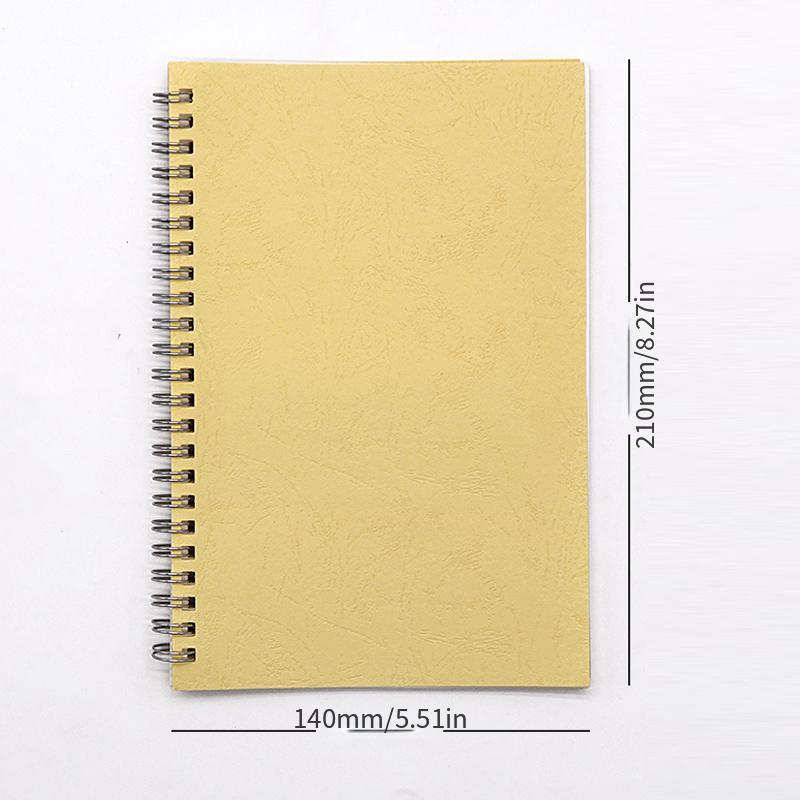 Stylish A5 Solid Spiral Notebook