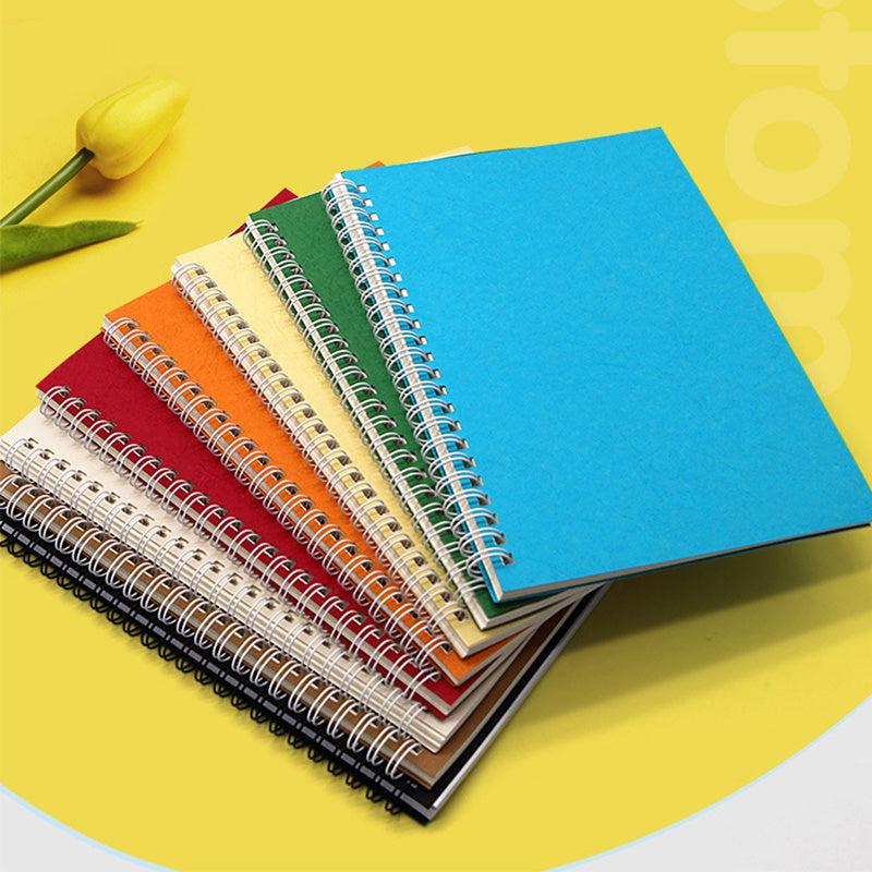 Stylish A5 Solid Spiral Notebook