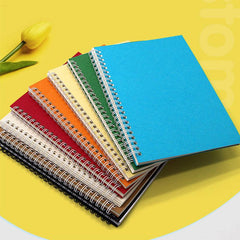 Stylish A5 Solid Spiral Notebook