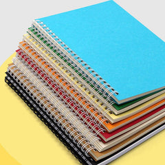 Stylish A5 Solid Spiral Notebook