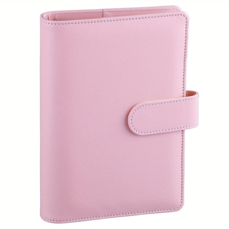 Macaron A6 Soft Leather Hand Book Loose Leaf Notepad Case