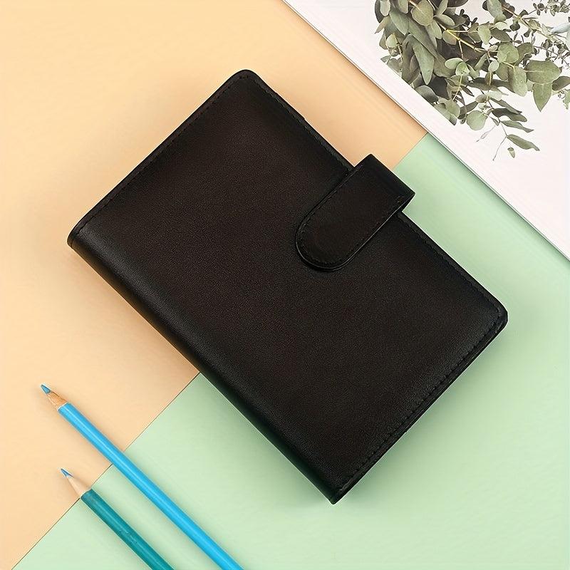 Macaron A6 Soft Leather Hand Book Loose Leaf Notepad Case