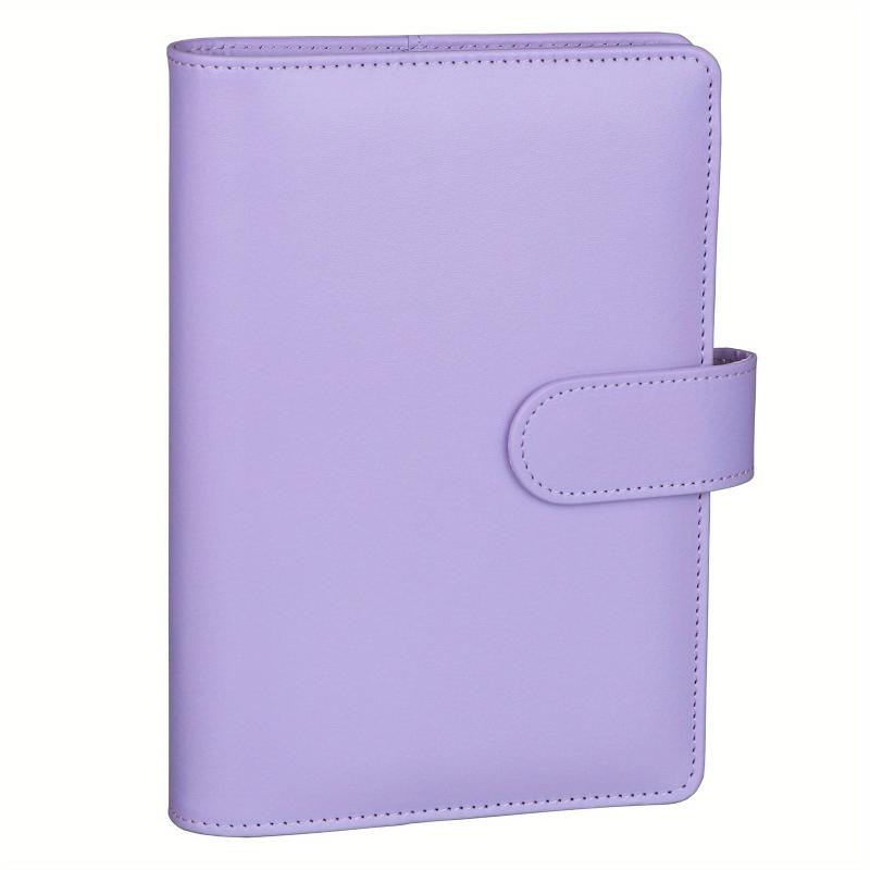 Macaron A6 Soft Leather Hand Book Loose Leaf Notepad Case