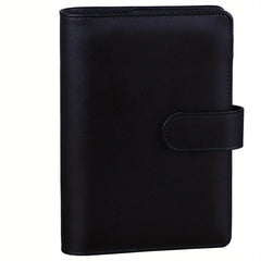 Macaron A6 Soft Leather Hand Book Loose Leaf Notepad Case