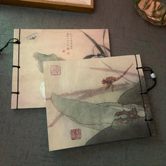 Vintage Line bound Notebook Sketch Notebook Student Stationery