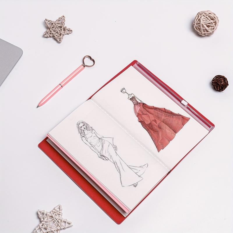 Daughter Gift To My Daughter Leather Journal Heart Rhinestone Pen Set