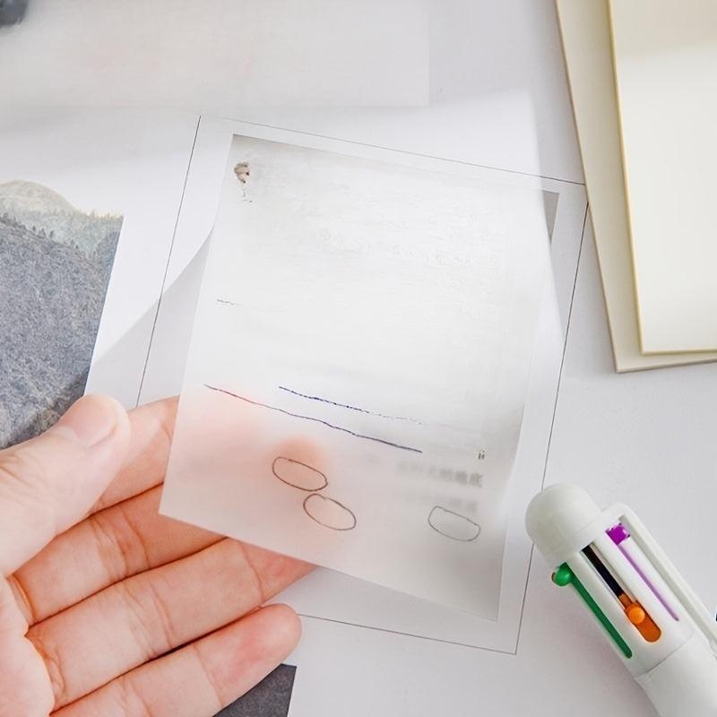 50 Transparent Sticky Notes Student Notes Sticky Note Stickers