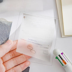 50 Transparent Sticky Notes Student Notes Sticky Note Stickers