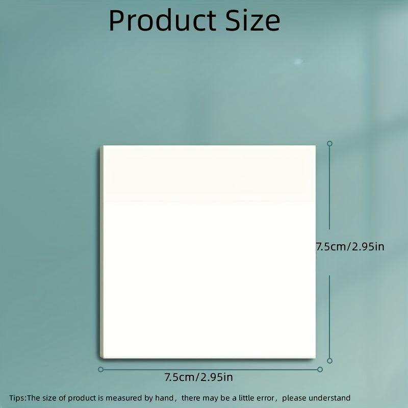 50 Transparent Sticky Notes Student Notes Sticky Note Stickers