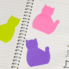 90 Sheets Cute Cartoon Cat Sticky Notes