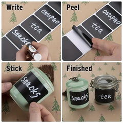 150pcs Chalkboard Labels for Jars Parties Crafts