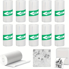 10pcs Adhesive Thermal Paper Sticker for Students Camera Printing
