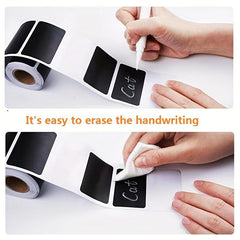 300pcs Chalkboard Labels Waterproof Reusable Blackboard Stickers