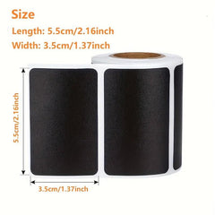 300pcs Chalkboard Labels Waterproof Reusable Blackboard Stickers