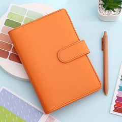 Budget Binder with Zipper Envelopes Expense Sheets & Cash Envelopes Stickers