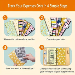 6 Fancy Budget Envelopes 17 7 9 19 Cm 6 Hole Envelopes