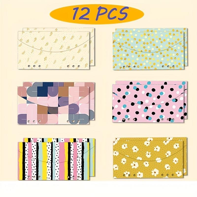 6 Fancy Budget Envelopes 17 7 9 19 Cm 6 Hole Envelopes