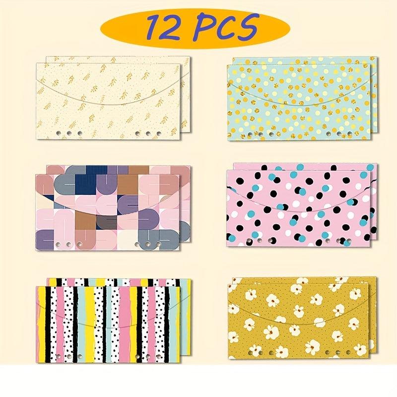6 Fancy Budget Envelopes 17 7 9 19 Cm 6 Hole Envelopes