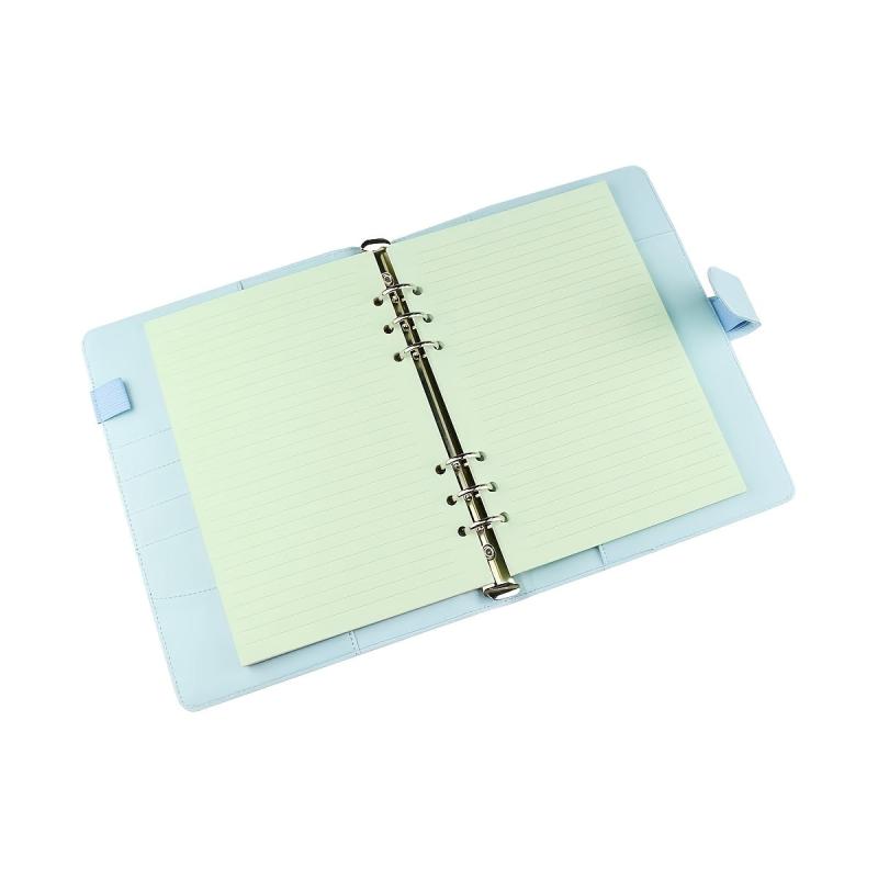 Colorful 6 Hole Punched Ruled Refills for Personal Size Binder