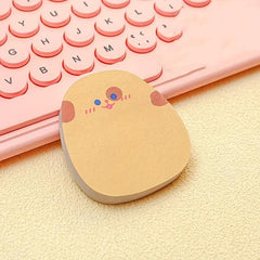 4-Piece Cartoon Bag Note Book Sticky Notes Set