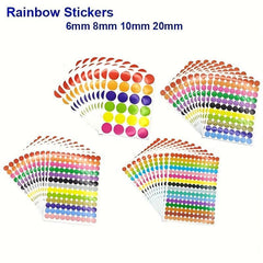 Self Adhesive Round Dot Circle Sticker 6mm-20mm Label Party Decoration