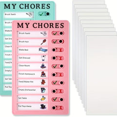 Checklist Boards Daily Schedule To Do List Board Plastic Chore Chart