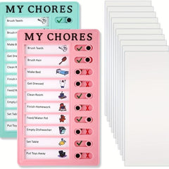Checklist Boards Daily Schedule To Do List Board Plastic Chore Chart