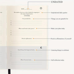 Gratitude Journal Life Planner Daily Affirmations 5 Minutes