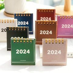 Small Fresh Mini Desk Calendar Self-Discipline Monthly Planner