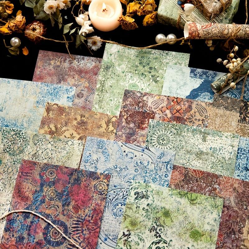 20 Vintage Floral Scrapbooking Supplies for Crafts Decoupage Journals