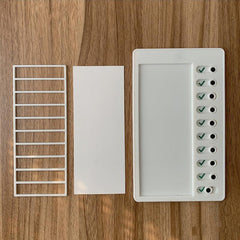 Self Discipline Punching Board Event Planner