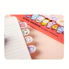 160 Sheets Sticky Notes Assorted Styles Index Memo Pad
