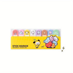 160 Sheets Sticky Notes Assorted Styles Index Memo Pad