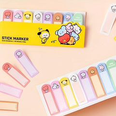 160 Sheets Sticky Notes Assorted Styles Index Memo Pad