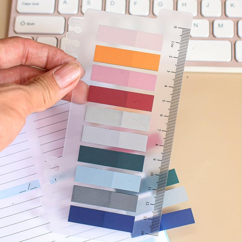200 Sheets PET Sticky Notes Index Stickers Office Student Supplies