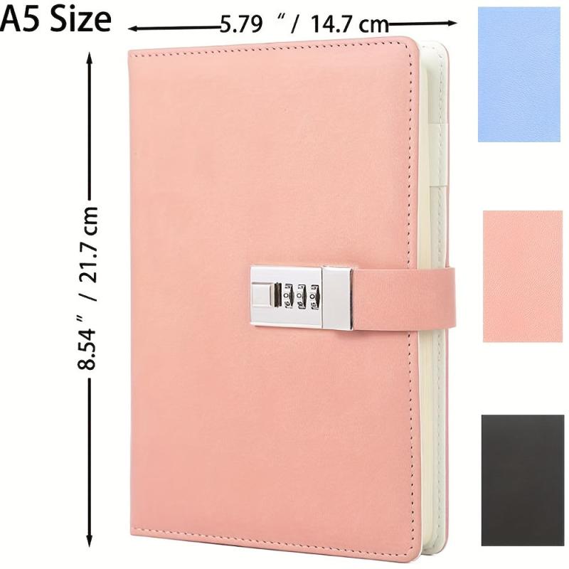 Lockable Diary Women Teens Students A5