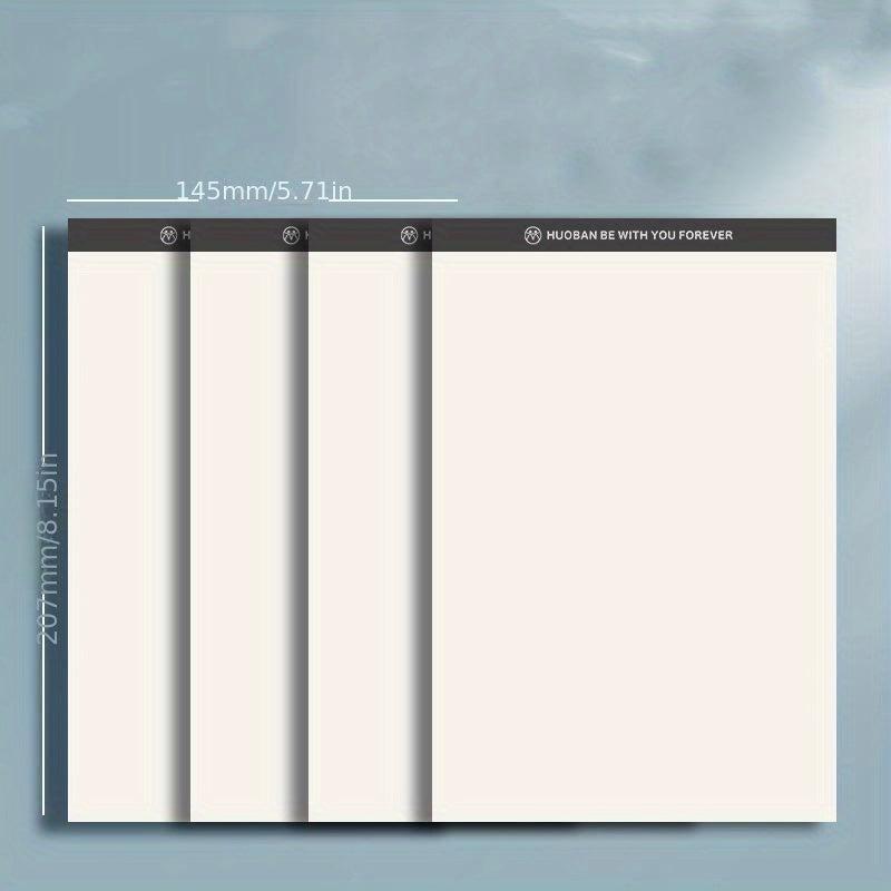 A5 Minimalist Tear-off Notebook 70 Sheets