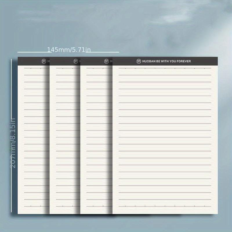 A5 Minimalist Tear-off Notebook 70 Sheets