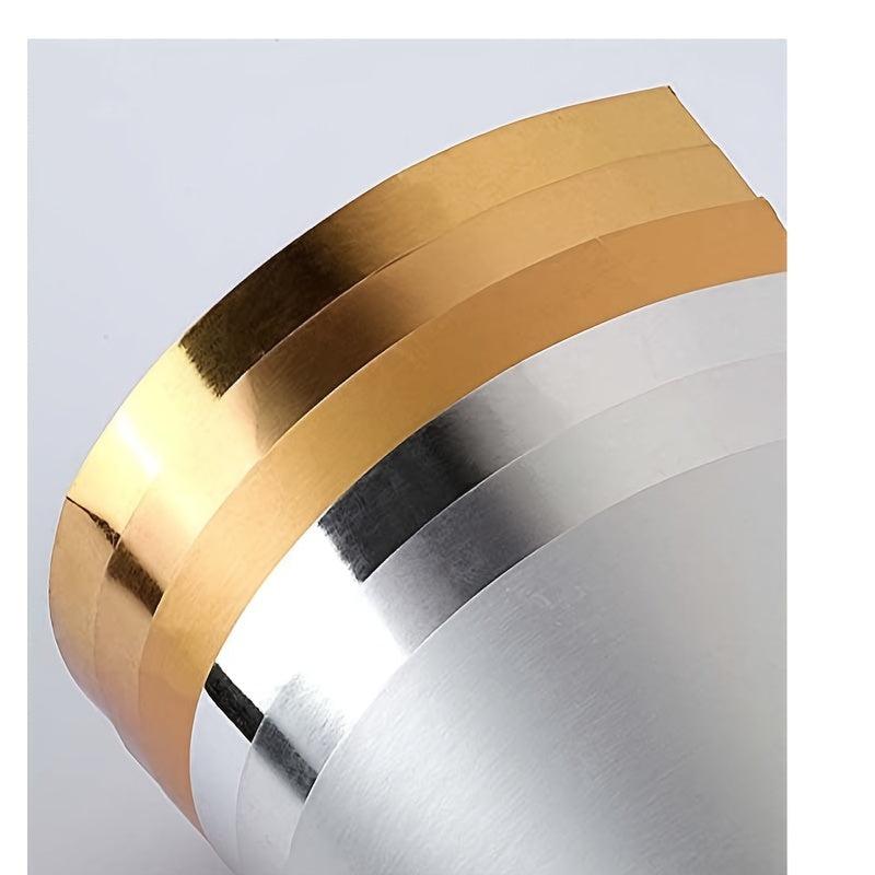 250 A4 Metallic & Silver Card Sheets for Crafting & Invitations