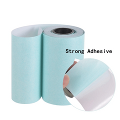Printable Sticker Paper Roll Self-Adhesive Thermal Paper for Pocket Printer