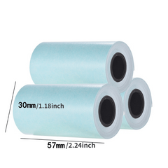 Printable Sticker Paper Roll Self-Adhesive Thermal Paper for Pocket Printer