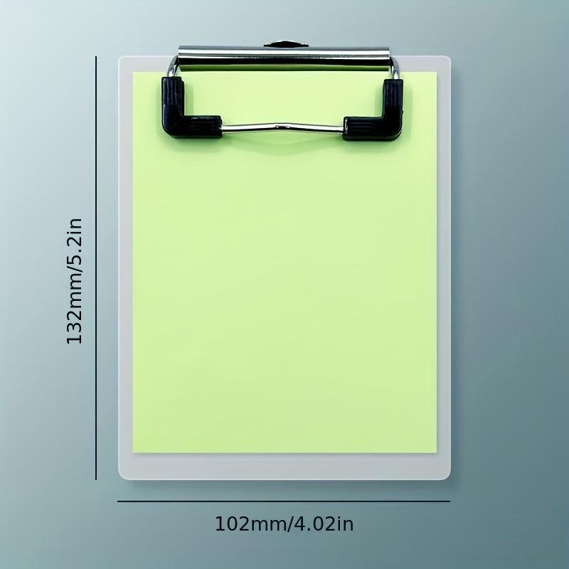 Mini Clipboard Notepad for Nurses, Students, Office Workers - 50 Pages