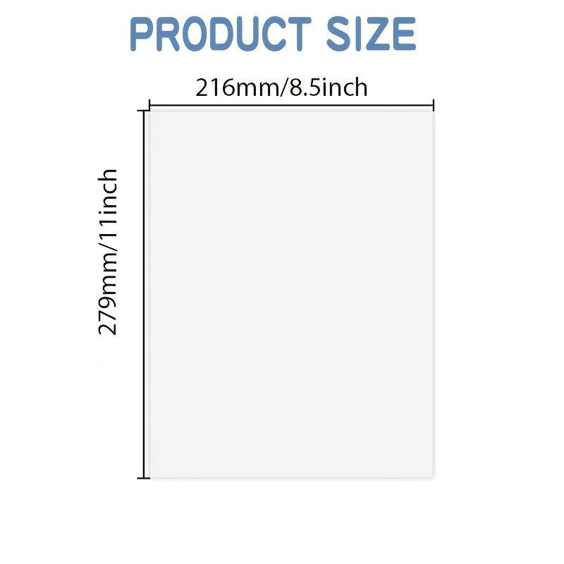 Inkjet Printable Vinyl Sticker Paper Matte 20 Sheets