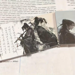 50sheets Ancient Style Samurai Memo Pad Notepad No Adhesive