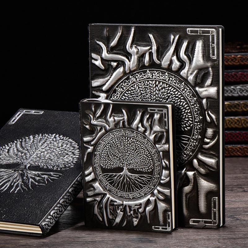 Vintage Tree Of Life A5 A6 Diary Notebook Embossed Leather Bible Book