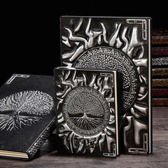 Vintage Tree Of Life A5 A6 Diary Notebook Embossed Leather Bible Book