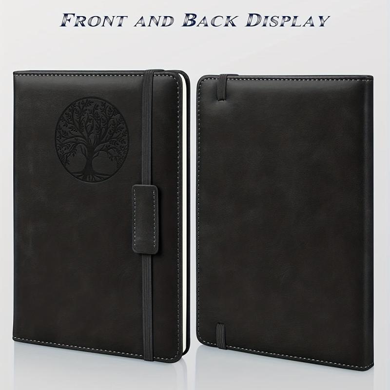 Hardcover Leather Journal Notebook 14x21cm Tree Of Life Design