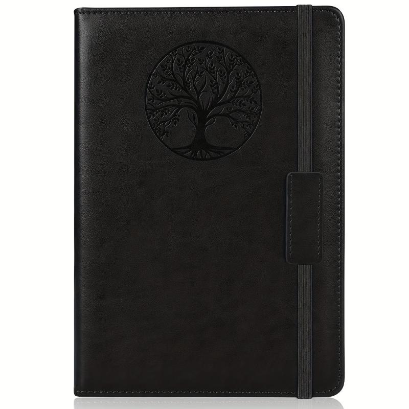 Hardcover Leather Journal Notebook 14x21cm Tree Of Life Design