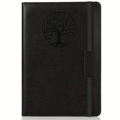 Hardcover Leather Journal Notebook 14x21cm Tree Of Life Design
