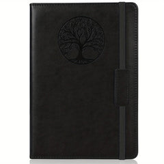 Hardcover Leather Journal Notebook 14x21cm Tree Of Life Design